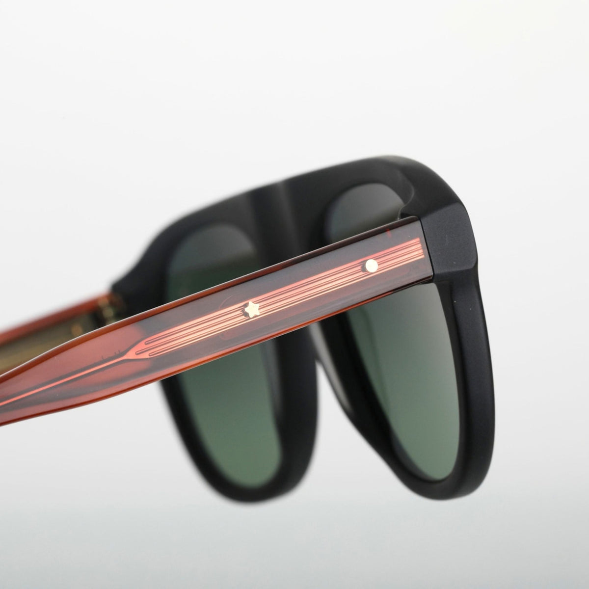 #Couleur_Matte Black & Tortoise Temples