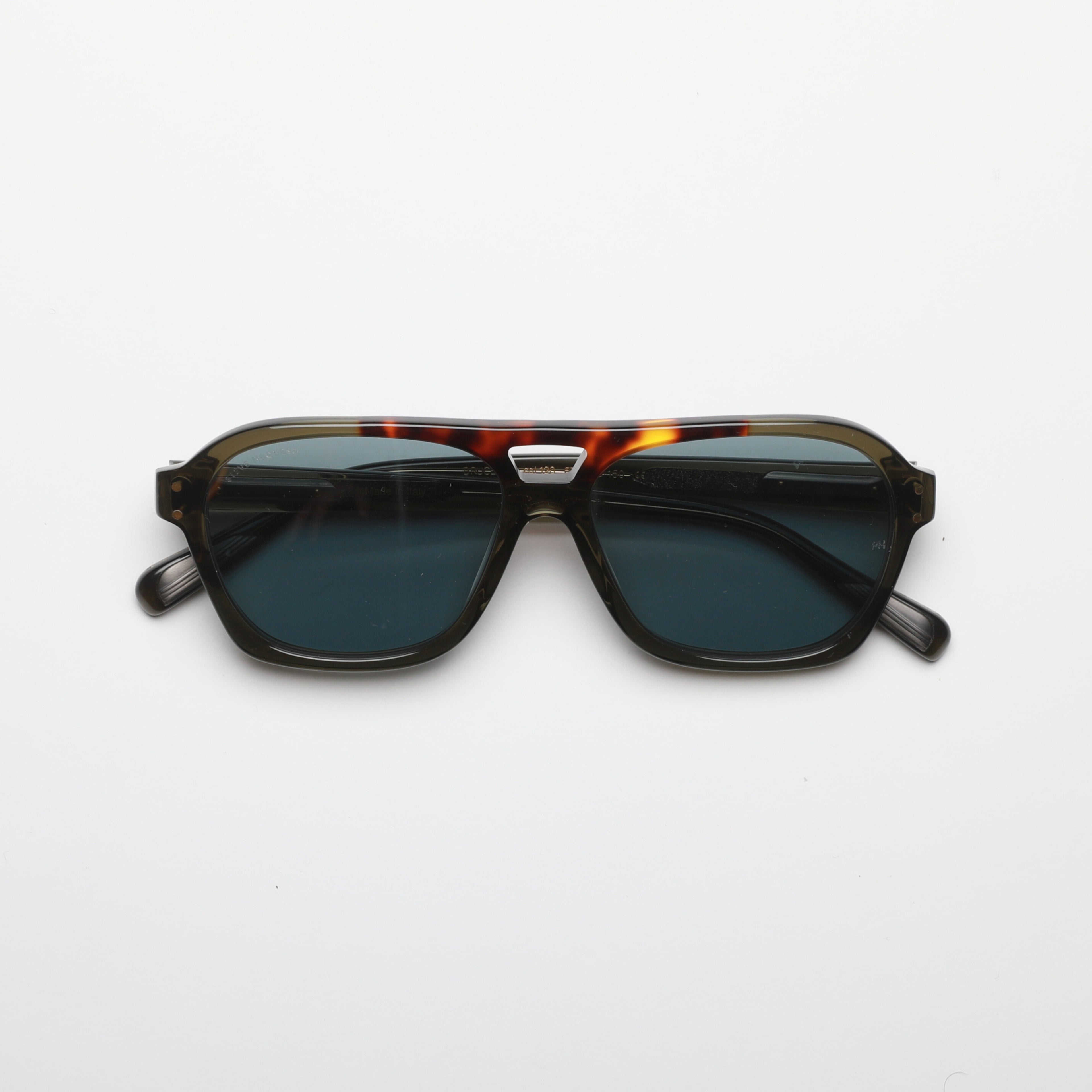 #Couleur_Crystal Khaki & Tortoise Front Bar